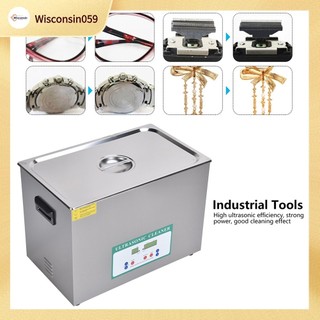 Máy làm sạch siêu âm theo lịch DK-1030HTD Máy làm sạch siêu âm 30L 600W 【Wisconsin059】