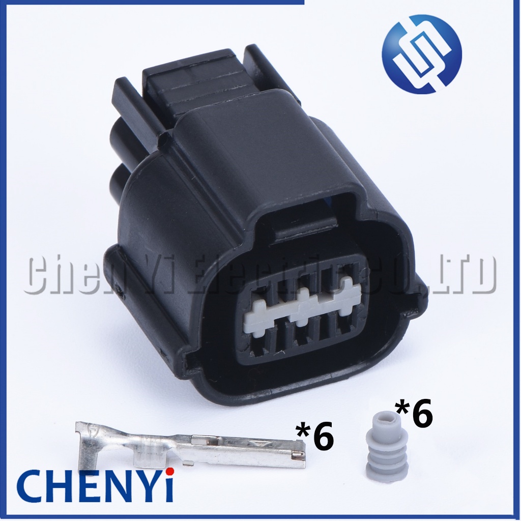 6 Pin PB535-06027 Ô Tô Nữ Kết Nối Điện Tự Động Ổ Cắm Cho MitsubisIdle Outlander Motor B535-06027 4G1