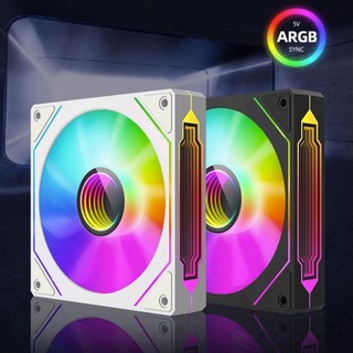 Quạt Tản Nhiệt 120 Mm ARGB RGB Quạt 800 Đến 2000 Vòng/phút 4pin Diesel Im Lặng Máy Tính Bo Mạch Chủ Đồng Bộ PC quạt Làm Mát