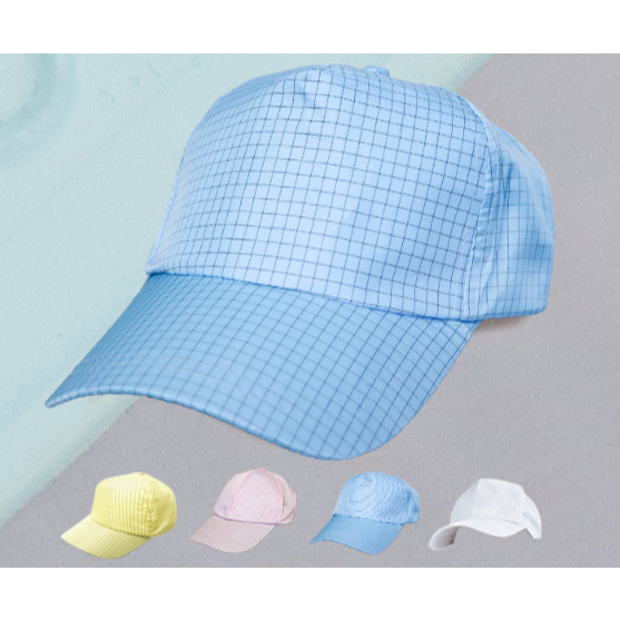 Mũ Chống Tĩnh Điện Lưới Mũ Kẻ Sọc Mũ Bóng Chày Nhà Máy Ô Tô Xưởng Điện Tử Nhân Viên Chống Bụi Mũ Chố