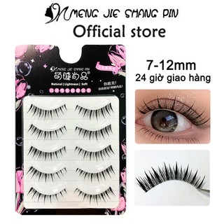 Mengjieshangpin 24 Truyện Tranh Mới Ướt 06 Lông Mi Giả Tự Nhiên 1 Ăn Ảnh Lông Mi 7-12mm