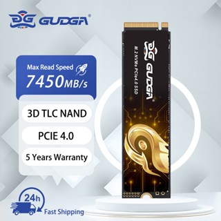 Gudetama Đĩa Cứng ssd m.2 nvme Pci-E 4.0 512gb 1tb 2tb ssd m2 2280 ssd Ncve gen4 7450mb / s Cho Máy Tính Để Bàn laptop