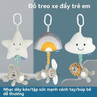 Đồ Chơi Treo Xe Đẩy Em Bé đồ chơi thú bông có vòng treo xe đẩy cho bé