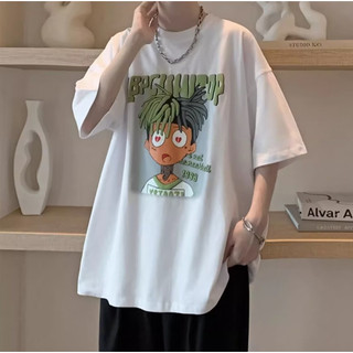 Áo thun Unisex nam nữ nửa tay áo oversize áo thun cotton thoáng khí