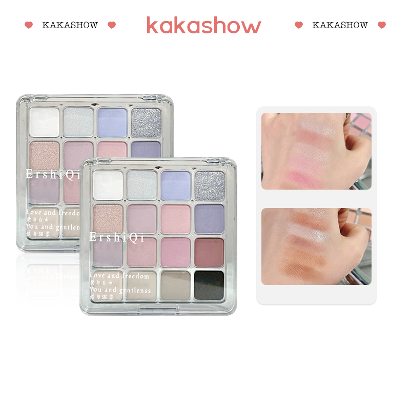 Kakashow Bảng phấn mắt 16 màu