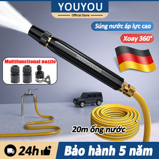 YOUYOU 3 mức điều chỉnh Súng phun nước áp suất cao cầm tay để làm sạch xe hơi Vòi phun nước trong vườn Đầu phun nước Tưới nước Phụ kiện rửa xe/vòi xịt rửa xe /ống rửa xe /súng áp lực nước rửa xe