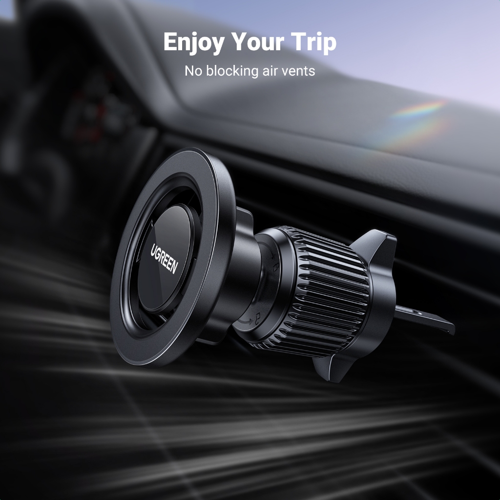 Giá đỡ điện thoại ô tô từ tính UGREEN Giá đỡ điện thoại ô tô thông hơi cho Magsafe iP 15/14/13 ProMax Xiaomi Samsung | BigBuy360 - bigbuy360.vn