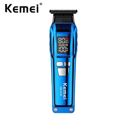 Kemei 2795 Tông Đơ Cắt Tóc Không Dây Chuyên Nghiệp Điện Sạc Cắt Tóc Không Gapped Finish Máy Trích Dẫn Tóc