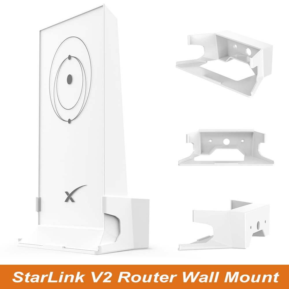 Giá đỡ StarLink cho tường, Giá đỡ bảo vệ bộ định tuyến cho bộ định tuyến lưới liên kết ngôi sao V2, 