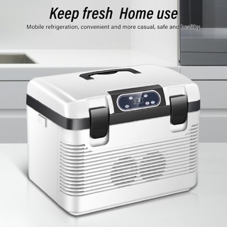 Tủ lạnh mini Tủ lạnh ô tô 12 24 Volt đông di động 19L mini cho RV Cắm trại Sử dụng tại nhà