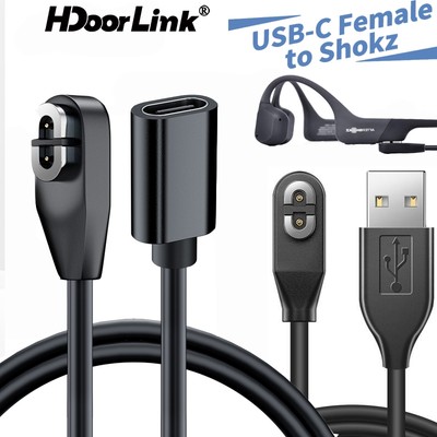 Cáp sạc HdoorLink Type C / USB cho tai nghe Bluetooth AfterShokz Cáp sạc từ tính