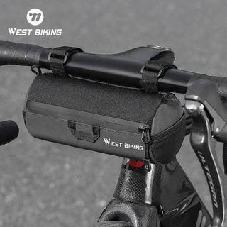 Túi ống đựng đồ WEST BIKING gắn tay lái xe đạp leo núi đa năng