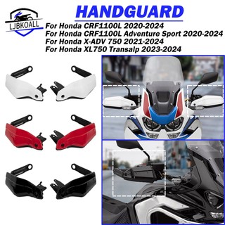 Ljbkooall XADV750 CRF1100L XL750 Transalp Handguard Tấm chắn Kính chắn gió cho HONDA CRF 1100L Châu Phi Đôi Phiêu lưu Thể thao 2020 2022 2023 2024 Vỏ bảo vệ tay