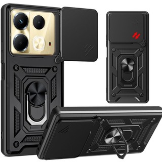 Chống sốc nặng trường hợp điện thoại cứng với khung kim loại infinix note 40 pro plus note 30 pro hot 30i hot 40 pro hot 40i gt 20 pro
