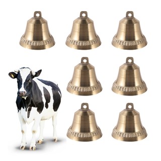 Chăn nuôi Bò Ngựa Cừu Đồng Chuông Chó Thiết Bị Grazing Chuông Ngăn Ngừa Mất Chất Liệu Đồng Nguyên Chất Sắc Nét Lớn Chuông Trang Trại
