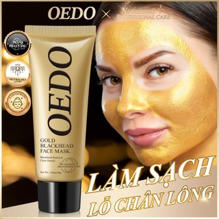 OEDO Mặt nạ vàng Loại Bỏ Mụn Đầu Đen Làm Sạch Sâu Kiểm Soát Dầu Dưỡng Da Hiệu Quả khít lỗ chân 40g
