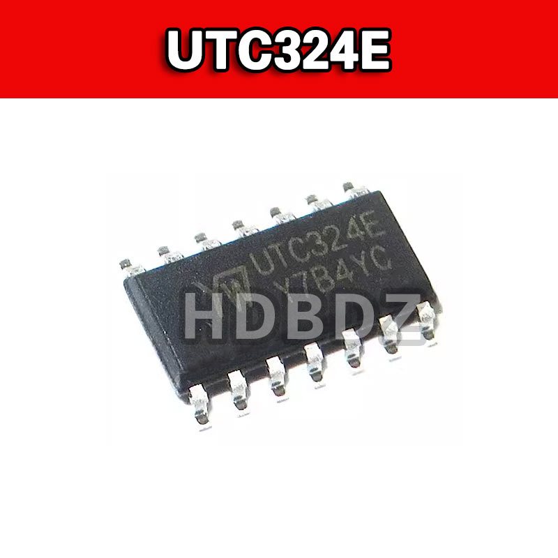 5 chiếc UTC324E 324E SOP14 Bộ khuếch đại hoạt động Chip IC SMD