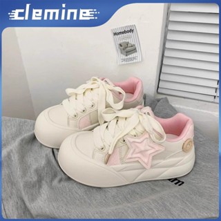 Giày đế tròn đế bệt nữ Giày thể thao thông thường nhẹ đa năng