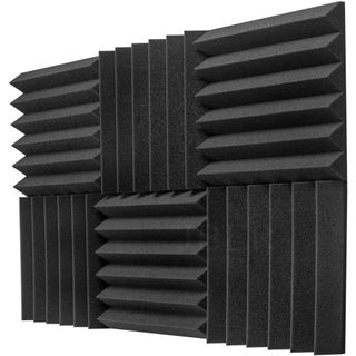 6 CHIẾC Dày 5cm Nêm Cách Âm Bọt Xốp Cách Âm Thân Thiện Với Môi Trường, Tấm Chống Âm Phòng Thu Hút