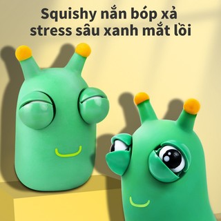 Ngộ nghĩnh giải nén dụng cụ tiện dụng rau nhỏ côn trùng ngộ nghĩnh bắt mắt trứng bé trai pinch âm nhạc cà rốt thỏ pinch âm nhạc đồ chơi giải nén