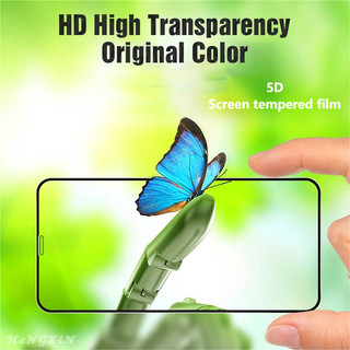 Phim điện thoại kính cong 5D thích hợp cho iPhone 11 14 13 12 PRO MAX 6 7 8 Plus X XR Xsmax bảo vệ màn hình cường lực toàn diện