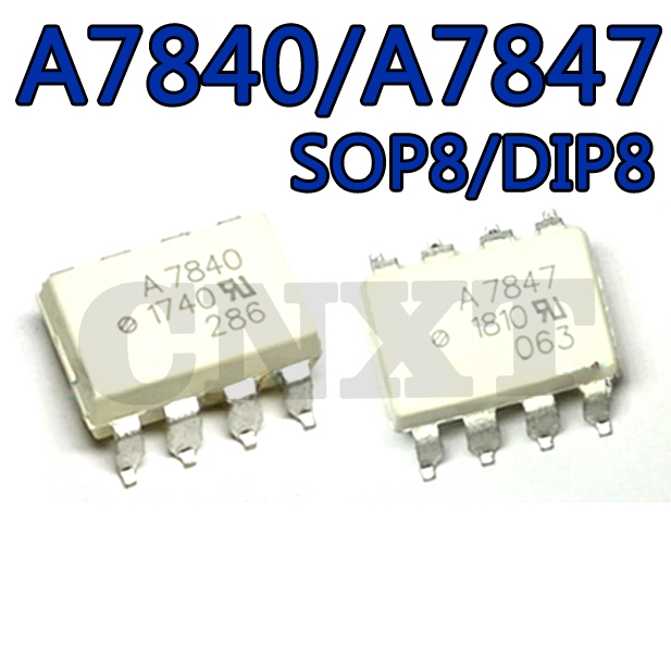 A7840 HCPL-7840 A7847 HCPL-7847 Bộ ghép quang trong dòng