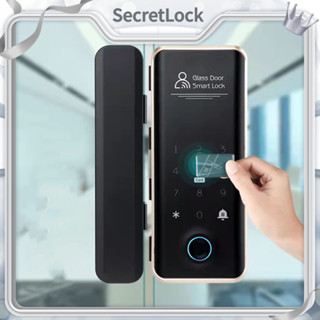 [Hàng Sẵn] Khóa cửa vân tay thông minh cửa kính điện tử mật mã không cần chìa khóa cho văn phòng【SecretLock 