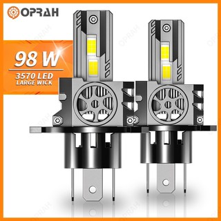 2 chiếc s550 98w đèn pha led h4 siêu sáng công suất cao 3570 đèn pha h7 hb3 / 9005 hb4 / 9006 bóng đèn pha ô tô bóng đèn chùm xa / thấp 12v