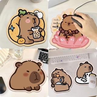 Miếng đệm chuột Capybara ngộ nghĩnh Hoạt hình dễ thương Miếng lót chuột mịn Đồ dùng văn phòng