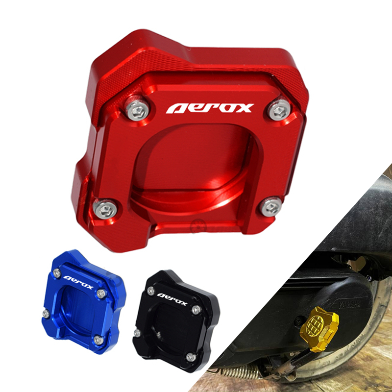 Dành Cho Xe YAMAHA Aerox V3 V2 AEROX 155 2026 2025 Xe Máy Bên Đứng Tấm Lót Chân Đế Chính Phóng To Hỗ