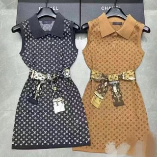 Váy dệt kim mỏng phong cách mới
