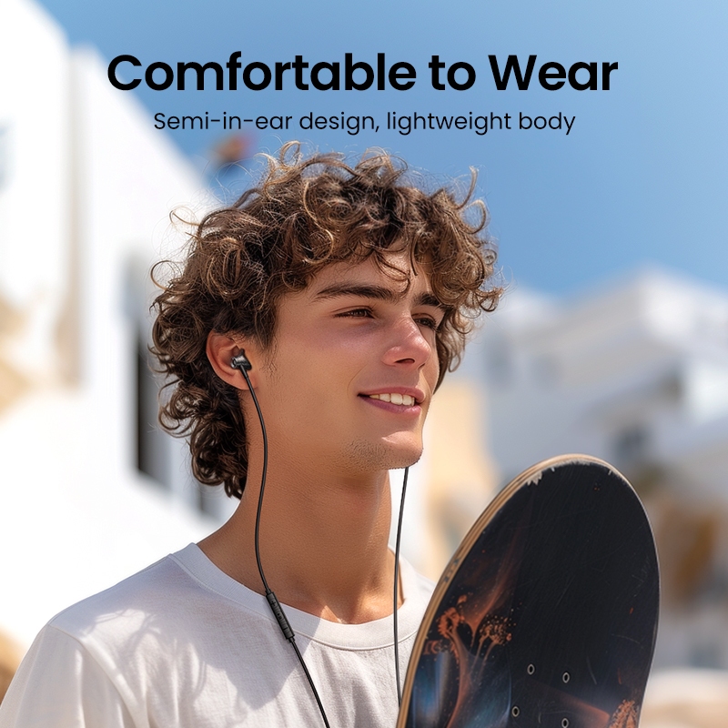 Tai nghe có dây UGREEN 3,5mm Type C Tai nghe bán tai HiFi có micrô | BigBuy360 - bigbuy360.vn