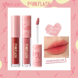 Set 2 Son Môi Dưỡng Ẩm Lâu Trôi Màu Lì PINKFLASH