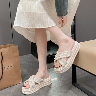 Qiaoshihui dép sandal nữ giày đi biển fdl2460vif