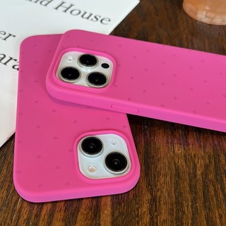 【Silicone soft case/Rose Red】Ốp lưng compatible for iphone 15 14 13 12 pro max case