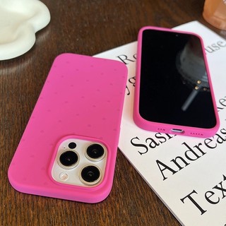 【Silicone soft case/Rose Red】Ốp lưng compatible for iphone 15 14 13 12 pro max case