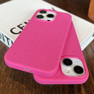 【Silicone soft case/Rose Red】Ốp lưng compatible for iphone 15 14 13 12 pro max case
