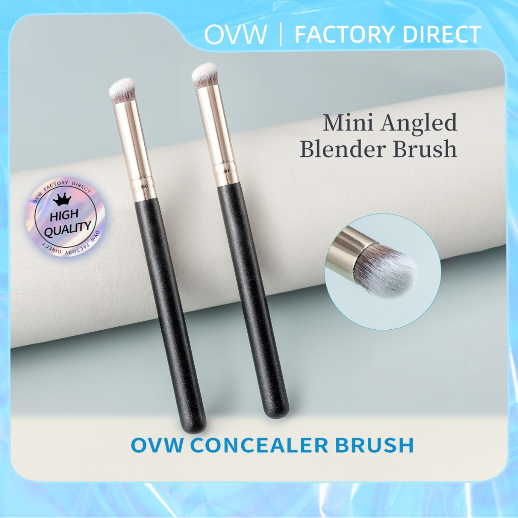 OVW Cọ che khuyết điểm góc nghiêng, cọ che mụn, cọ dàn đều mắt FDS03