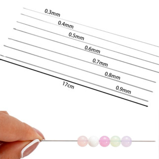 St. kunkka 0.3-0.9mm kim kết cườm 1 Cái17Cm Thép không gỉ Kim Handmade Cho DIY Handmade