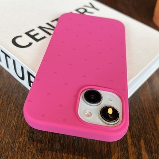 【Silicone soft case/Rose Red】Ốp lưng compatible for iphone 15 14 13 12 pro max case