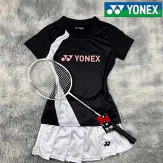 Áo cầu lông YONEX nam nữ thể thao ngắn tay thoáng khí khô nhanh bộ đồ thi đấu