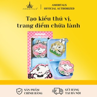 Puff Vận chuyển nhanh địa phươngBông phấn Amortals Kiểu dáng tùy chọn, bông phấn hình chó con, bông mút khí cushion, dùng khô và ướt, không thấm nhiều kem nền Giao hàng nhanh tại địa phương
