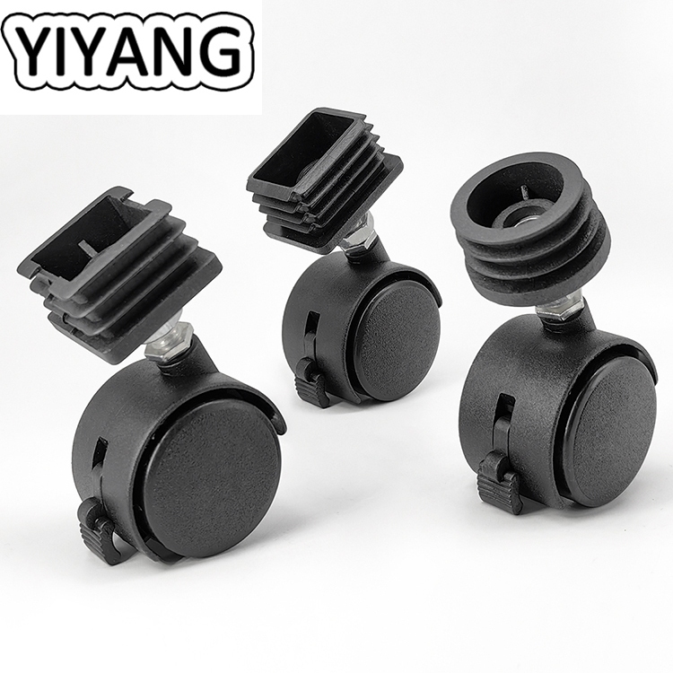 Caster Roller Twin Wheel Caster Ghế (4 chiếc) Con lăn Castor