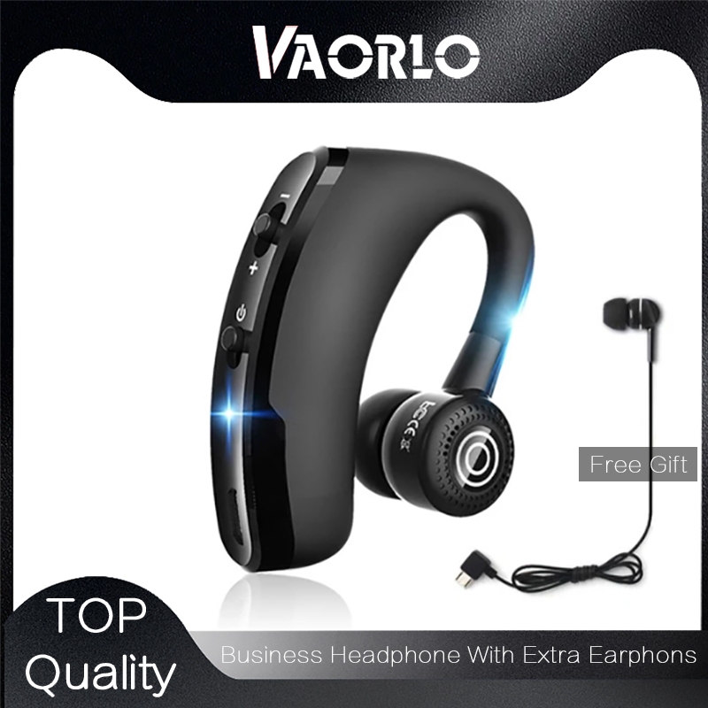 Tai nghe Bluetooth VAORLO V9 + Tai nghe bổ sung HD Khử tiếng ồn Gọi hỗ trợ xoay