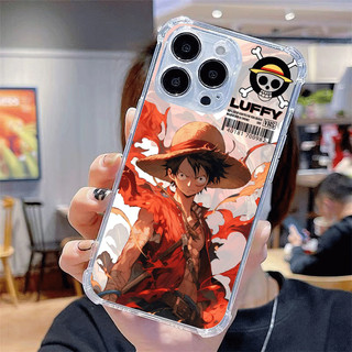 Ốp Điện Thoại Cho Xiaomi Redmi Note 13 12 12s Pro Redmi 13C 12C A3 A1 A2 + Phim Hoạt Hình One Piece LUFFY Zoro Vỏ Chống Sốc