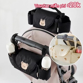Túi xe đẩy túi lưu trữ xe đẩy túi lưu trữ xe đẩy túi treo cũi túi đựng đồ đa chức năng kín nước