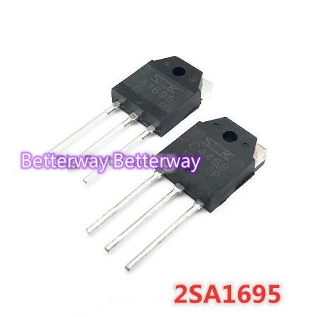 5 đôi = 10 chiếc (5 chiếc 2SC4468 + 5 chiếc 2SA1695) C4468 A1695 TO3P đảm bảo chất lượng betterway
