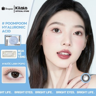 Kính áp tròng Kilala lens 1 ngày màu đen Cold Water Black DIA 14.5mm có độ (0-8) 2 chiếc
