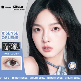 10 chiếc Kính áp tròng Kilala lens 1 ngày màu xám Gifted Grey DIA 14.0mm có độ (0-8)