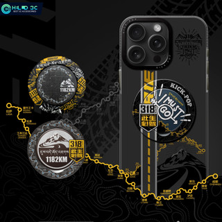 Ốp lưng từ tính Kick-POP cho iphone 14/15 chống sốc với Nhẫn Đỡ Điện Thoại Nam Châm Siêu Mỏng chủ cho ốp lưng iphone 15 pro max chống sốc